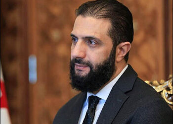 Syria's interim President Ahmed al-Sharaa, also known as Abu Mohammed al-Golani, August 16, 2025. Photo: SANA
