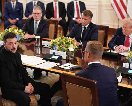 US ready to help assure Ukraine security in peace deal, Trump says
