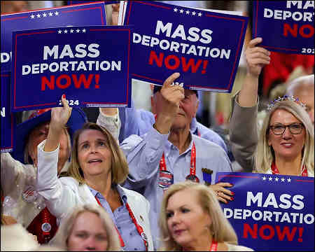 The U.S., ongoing political conflict and the immigration problem