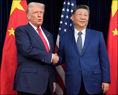 Trump and Chinas xi meet face-to-face to ease trade tensions