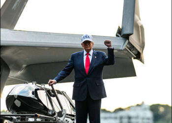 U.S. President Donald Trump at the USS George Washington at Yokosuka Naval Base, Japan, October 28, 2025. Photo: The White House