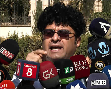 Kurdish journalist Hemin Mamend accuses Barzanis of plotting his killing in Sulaimani