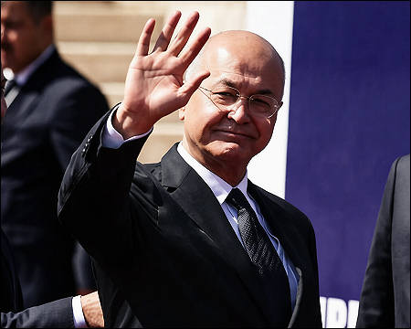 Former Iraqi President Barham Salih picked as new UNHCR chief