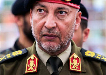 Libya's army chief Mohammed Ali Ahmed Al-Haddad, April 21, 2025. Photo: AP