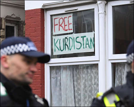 Six charged with PKK membership appear in UK court