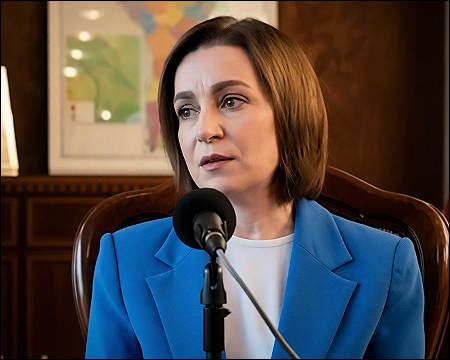 Moldovas Sandu says she supports joining Romania