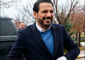 Shaswar Abdulwahid, leader of the New Generation Movement (Cûłanewey Newey Nwê), after his release from prison in Sulaimani, Iraqi Kurdistan, January 14, 2026. Photo: iKurd.net/screengrab/video/NRT TV
