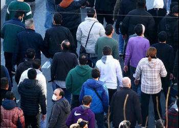 Protesters march in downtown Tehran, Iran, December 29, 2025. Photo: Fars News Agency/via AP