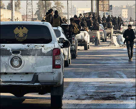Syria tells Kurdish forces to pull back from eastern Aleppo city