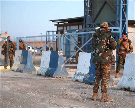 After Kurdish pullout, volatile security blocks UN at Syria IS camp