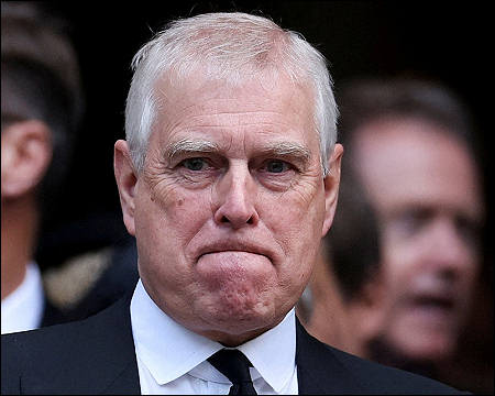 Britains King Charles III Andrew arrested over Epstein links
