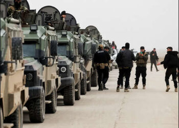 Syrian government security Islamist forces prepare to enter the city of Hasaka in Syrian Kurdistan (Rojava), February 2, 2026. Photo: Reuters