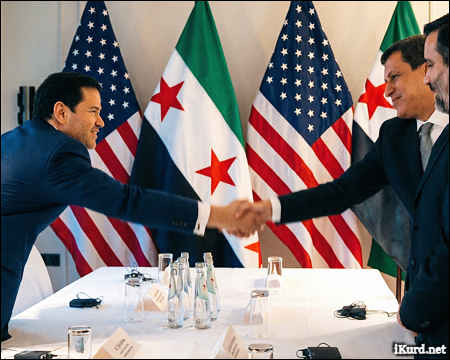 Syrian Kurdish delegation meets U.S. Secretary of State Marco Rubio