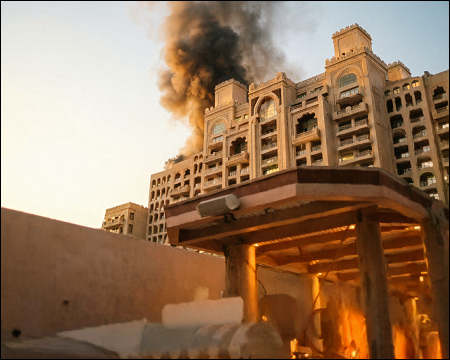 Iran strikes Arab countries in retaliation for US attacks