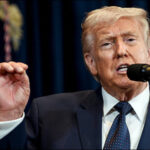 U.S. president Donald Trump, March 9, 2026