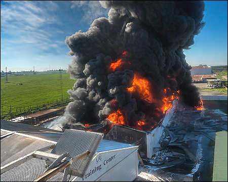 Iranian drone attack hits engine oil warehouse in Iraqi Kurdistan