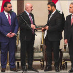 Iraqi President Nizar Amedi prime minister-designate Ali al-Zaidi PM designate Apr 27, 2026