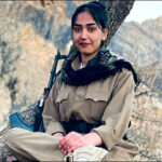 Komala female fighter Ghazal Mawlan killed Iran drone attack Sulaimani Apr 2026 sm