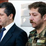 Mansour Barzani with Masrour Barzani 2021