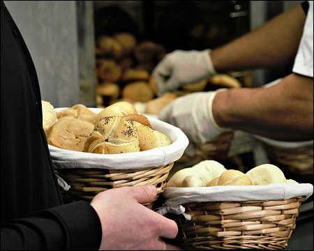 Bread food baker customer