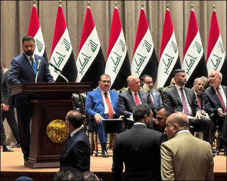 Iraqs new PM Ali al-Zaidi sworn in with partial cabinet