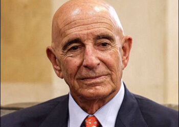 Tom Barrack, Trump’s envoy for Syria and Iraqi affairs, 2025. Photo: AFP