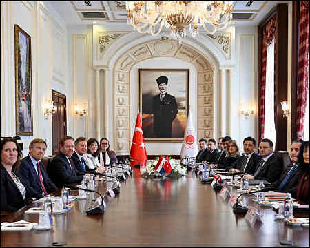 Ankara meeting Dutch Turkish officials Apr 1 2026