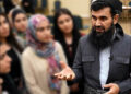 Composite image of A controversial Salafi preacher, Dr. Abdul Latif Ahmed Mustafa, also known as Abdullatif Salafi, 2026. Photo: iKurd.net/SM/ai.
