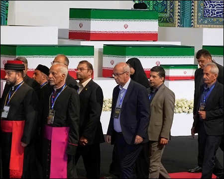 Khamenei lies in state in Tehran after months in cold storage