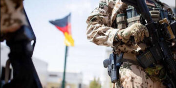 German soldiers, Erbil, Iraqi Kurdistan Region. Photo: DPA/PA.