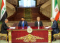 Iraqi pm Ali al Zaidi sign deals Iran July 23, 2026