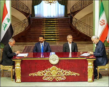 Iraqs Zaidi signs deals in Iran; Mojtaba Khamenei nowhere in sight