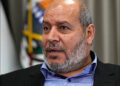 Khalil al-Hayya, senior leader of the extremist Islamist Arab "Palestinian" militant group, Turkey, April 24, 2024. Photo: AP