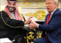 Donald Trump with Mohammed bin Salman Nov 18, 2025
