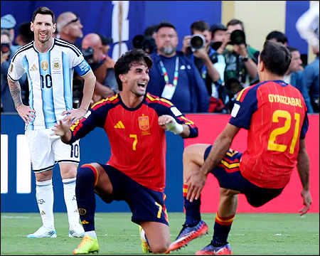 Spain wins World Cup 2026, defeating Argentina 1-0 in extra time