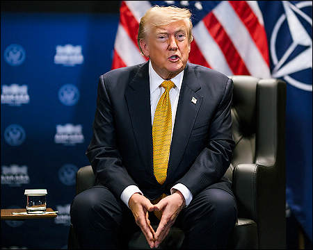 US to tax Strait of Hormuz cargo at 20%, Trump says