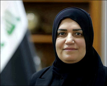 Iraqi Finance Minister Taif Sami Mohammed Al Shakarchi