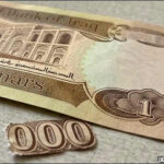 Iraqi dinar removing zeros