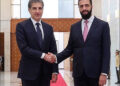 Nechirvan Barzani with Ahmed al Sharaa Golani Damascus Syria Aug 3, 2026