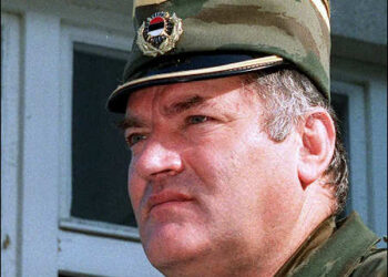 Ratko Mladic Bosnian Serb military commander 1993