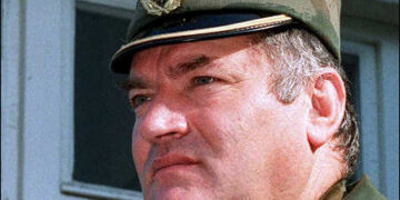 Ratko Mladic Bosnian Serb military commander 1993