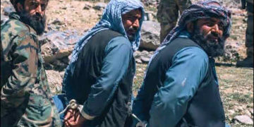 Taliban fighters surrendered to the resistance in Badakhshan Province, Afghanistan July 2026