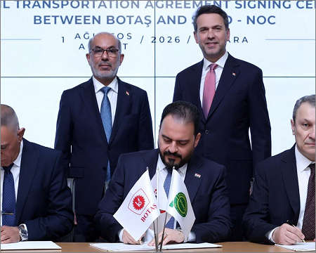 Iraq, Turkey sign one-year deal to ship oil through Ceyhan terminal