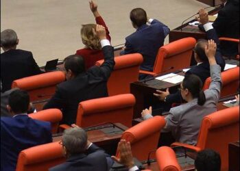 Turkish parliament, Ankara, Turkey, 2014. Photo: AP