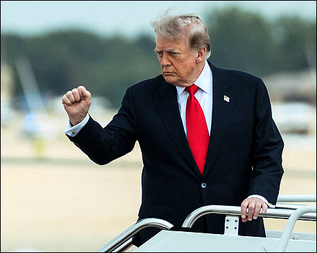 Strait of Hormuz to be declared US territory soon, Trump says
