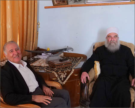 Dr Kamal Sido with Hikmat al-Hijri Druze Syria 2025