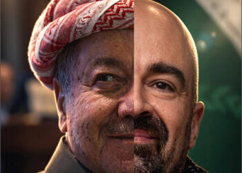 Bafel Talabani and Massoud Barzani