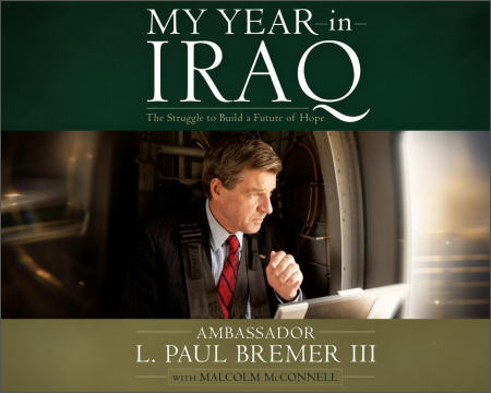 Book cover My Year in Iraq Paul Bremer 2006