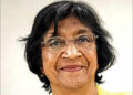 Former International Criminal Court judge Navi Pillay