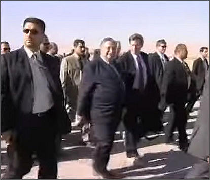 Jalal Talabani with Paul Bremer Sep 12, 2023